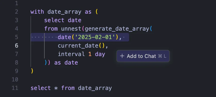 Apply code