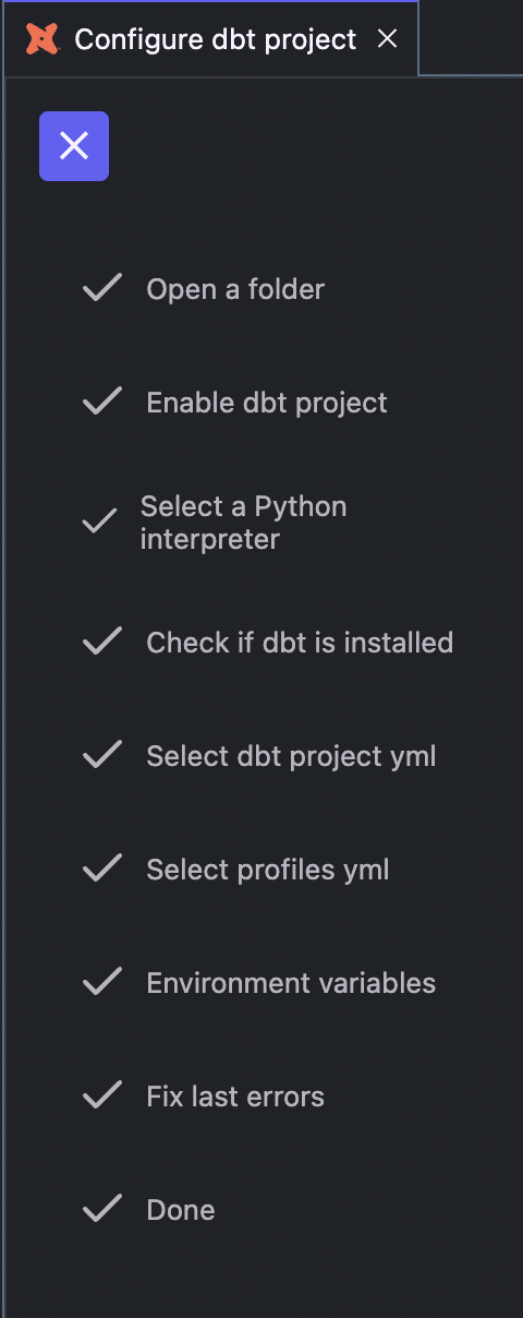 dbt onboarding process