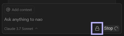 Lock sharing setting