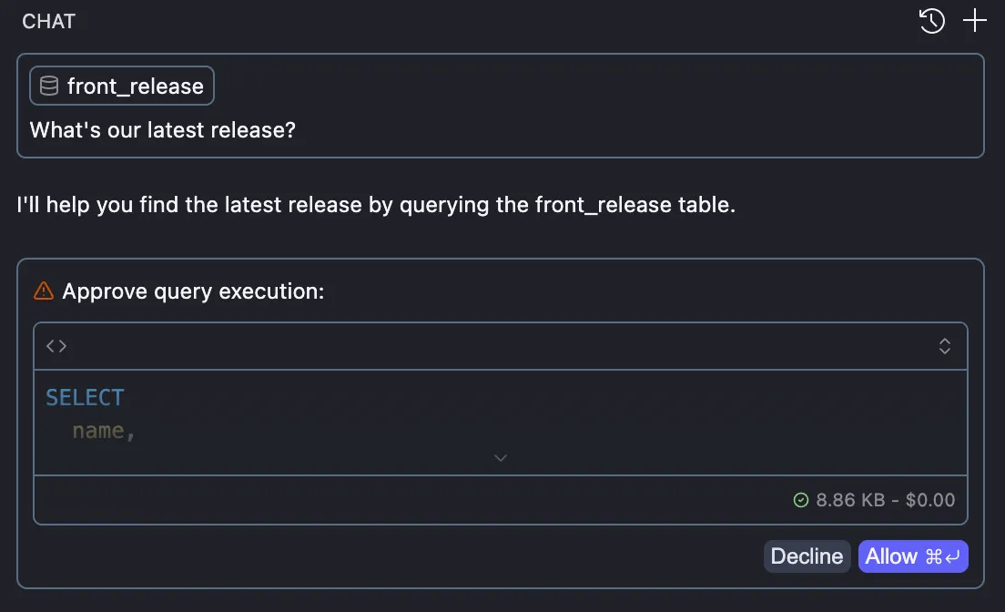 Allow execution